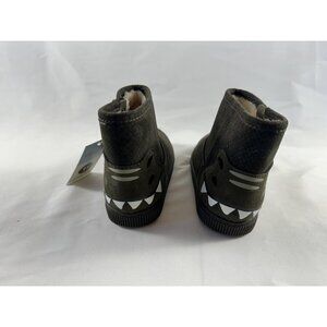 New! Toddler Boys Fabian Alligator Print Zipper Slip-On Winter Boots-Cat & Jack